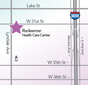 redeemer-health-care-center-map